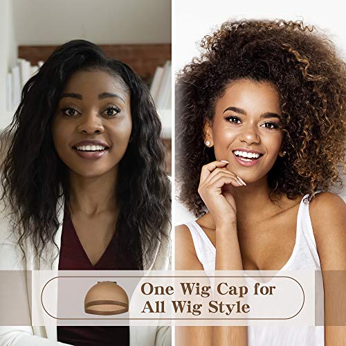 Stocking Wig Caps for Women, 12 Pack