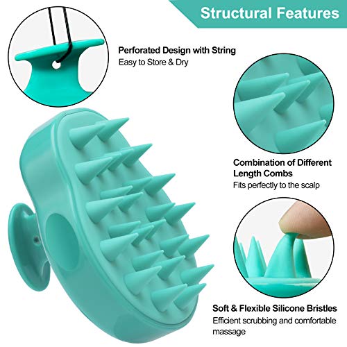 Hair Scalp Massager Shampoo Brush